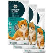 Breedercelect Papir-kattegrus - 10 L