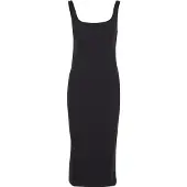 Urban Classics Basic Long Cotton Jersey ærmeløs Kjole