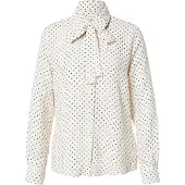 Seidensticker Bluse 'The Statement Prints' elfenben / sort