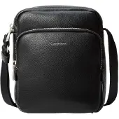 Calvin Klein Skuldertaske 'RAISED POCKET REPORTER TRACOLLINA' sort