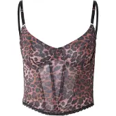 Hunkemoller BH 'Ella' brun / sort