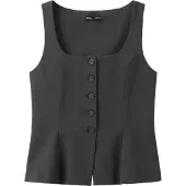 Mango Vest 'KLUME' mørkegrå