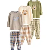 Next Nattøj beige / blå / taupe / oliven
