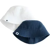 Next Hat navy / hvid