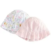 Next Hat lyseblå / pink / pudder / hvid