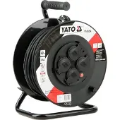 YATO 40m 3 x 1.5mm2 drum extension cable IP44 81054