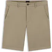 BOSS BOSStil mænd. 50536723 Short Chino Slim beige (30), Casual, Bomuld