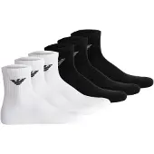 Emporio Armani Sportssokker sort / hvid