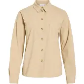 Vila Bluse lysebrun