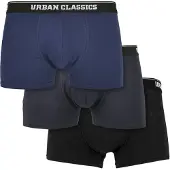Urban Classics Boksershorts navy / natblå / hvid