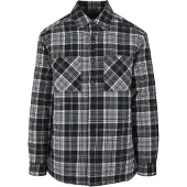Urban Classics Padded Checked Skjorte Med Lange ærmer
