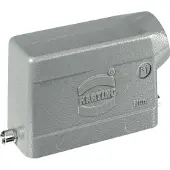 Harting Kabelarmatur HAN 16B lav vinkel med M25 tilgang , metal