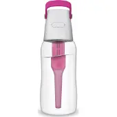 Dafi Solid filterflaske 0,7 liter i tritan med udskifteligt kulfilter - Pink
