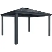 NSH Nordic Pavillon Dallas 4300, antracitgrå Palram - Canopia (540-117)