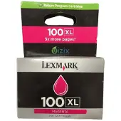 Lexmark Blækpatron magenta No 100XL, High Yield - 600 sider