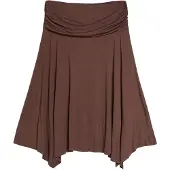 Bershka Nederdel brun