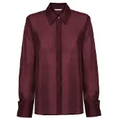 TATUUM Bluse 'Berry' vinrød
