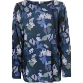TATUUM Bluse 'Velti 1' aubergine / lavendel