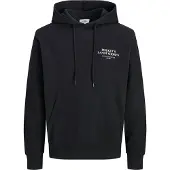 JJ REBEL Sweatshirt 'JREBCHRISTIAN' cognac / smaragd / sort / hvid