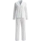 Dagi Pyjamas lyseblå / lyserød / hvid