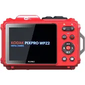 Kodak PIXPRO WPZ2, 16,76 MP, 4608 x 3456 pixel, BSI CMOS, 4x, Fuld HD, Rød