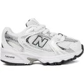 New Balance Sko - 530 - Hvid m. Sølv - - 22,5 - Sko