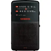 Sangean Pocket 100, Bærbar, AM, FM, Sort
