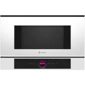 Bosch Serie | 8 BFL7221W1 - Mikrobølgeovn - til indbygning - 21 liter - 900 W - hvid