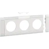 Hager GB080319016, Hvid, Acrylonitrilbutadienstyren, Konventionel, , REACH,RoHS, 80 mm