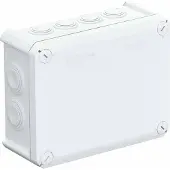 Bettermann Fordelingsdåse 190 x 150 x 77 mm OBO T160 klar hvid (RAL 9010) IP66