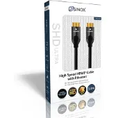 Sinox SHD HDMI-kabel 4K60Hz+E. 5m. Sort