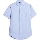 Superdry Studios Casual Linen T-shirt Med Korte ærmer