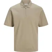 Jack & Jones Mac Zip Kortærmet Polo