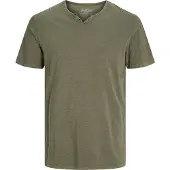 Jack & Jones Bluser & t-shirts 'ESPLIT' khaki