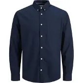 Jack & Jones Oxford Skjorte Med Lange ærmer