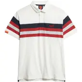Superdry Lightweight Stripe Kortærmet Polo