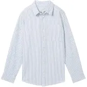 Tom Tailor 1039044 Striped Skjorte Med Lange ærmer