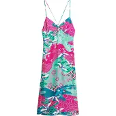 Superdry Printed Slip ærmeløs Lang Kjole