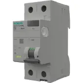 Siemens 2P 25A 0,03A differentialafbryder Type A N-venstre 30mA SENTRON 5SV3312-6KL