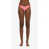 Superdry Superdrytil kvinder. W3010391A Fed pink stribet bikinitrusse med et modigt design (XL), Badetøj, Genanvendt polister, Bæredygtig