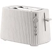 Alessi brødrister Plissé, hvid