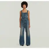 G-Star Bustier 3D Jumpsuit - Dark blue - Women