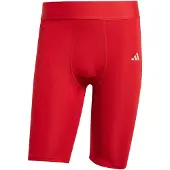 Adidas Tights Techfit - Rød, størrelse X-Small