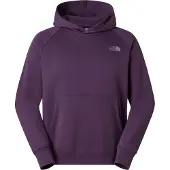 The North Face - Sweatshirts - M Raglan Box Nse Regular Hoodie Endless Dusk til UnisexBomuld - Størrelse S - Lilla