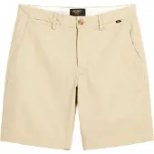 Superdry Superdrytil mænd. M7110422A Beige chino-shorts med stretch (32), Casual, Bomuld