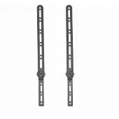 SBOX SB 41, Tv beslag, Væg, 15 kg, Stål, Sort, 75 x 75,600 x 400 mm, 51 cm