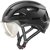 Uvex Stride Visor, cykelhjelm, sort