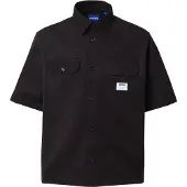 HUGO Skjorte med oversize fit i bomuldstwill