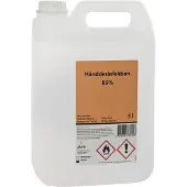 Plum Hånddesinfektion flydende 85% ethanol 5 ltr. dunk