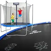 Enero trampolin BATUTA OGRODOWA folded med indre net 8FT 244CM